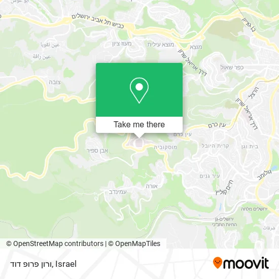 Карта ורון פרופ דוד