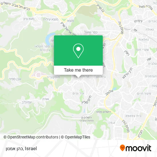 Карта כהן אמנון