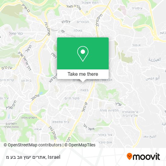 אתרים יעוץ ווב בע מ map