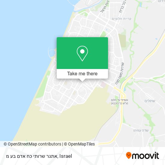 אתגר שרותי כח אדם בע מ map