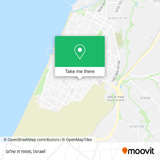 מספרת שלום map