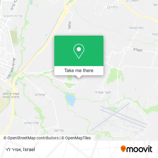 Карта אמיר לוי