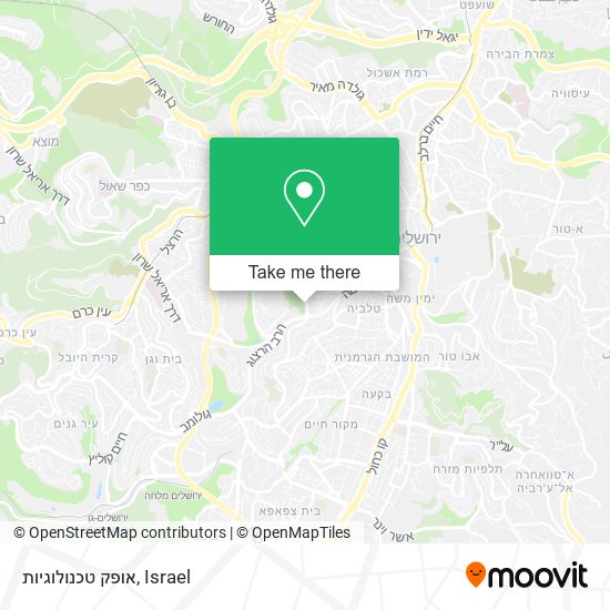 אופק טכנולוגיות map