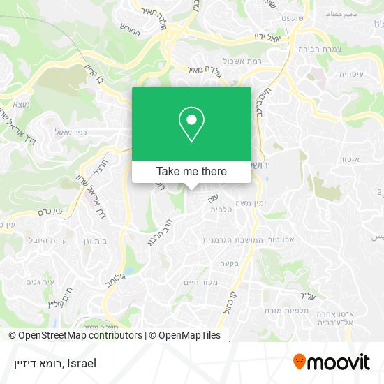 רומא דיזיין map