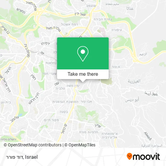 Карта דוד פורר