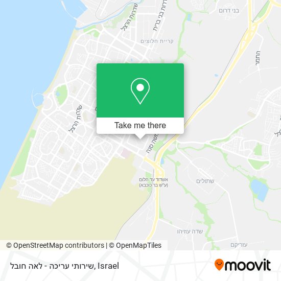 שירותי עריכה - לאה חובל map