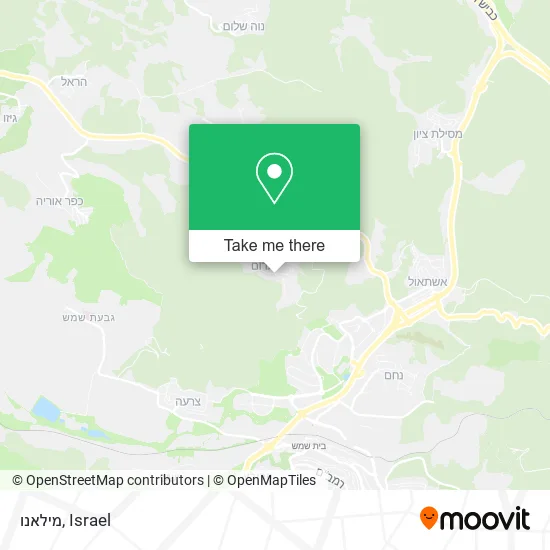 Карта מילאנו