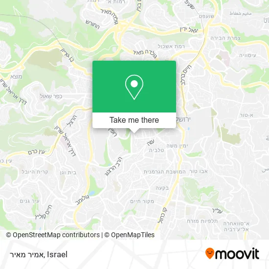 Карта אמיר מאיר