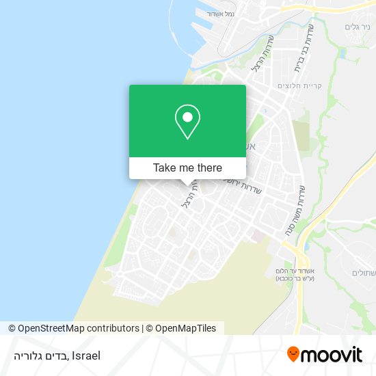 בדים גלוריה map