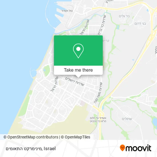 Карта מינימרקט התאומים