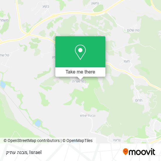 מבנה עתיק map