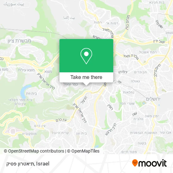Карта תיאטרון פסיק