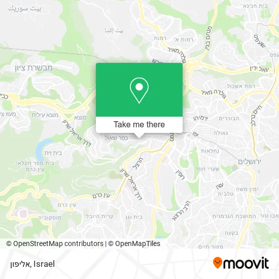 Карта אליפון