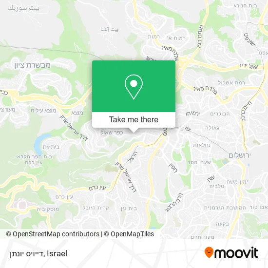 Карта דייויס יונתן