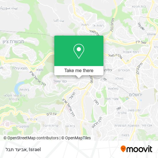 אביעד תבל map