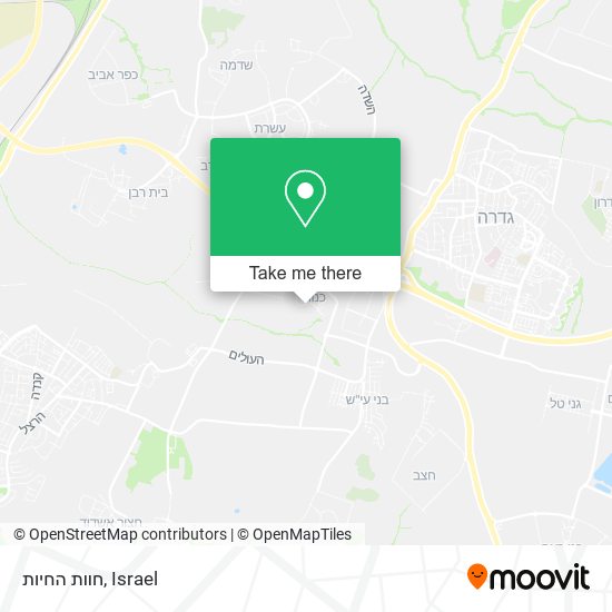 חוות החיות map