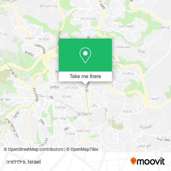 פילדלפיה map