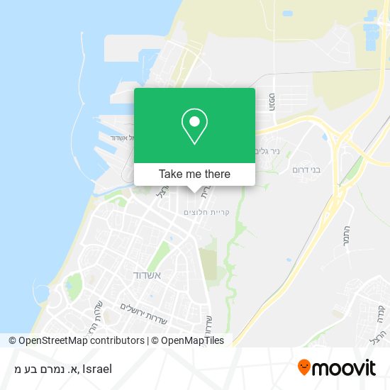 א. נמרם בע מ map