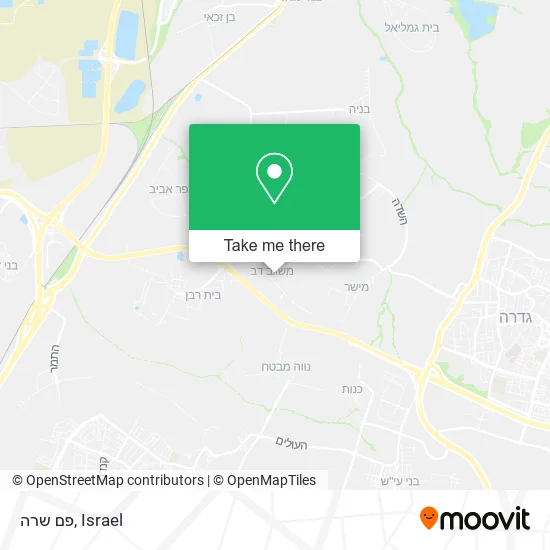 Карта פם שרה