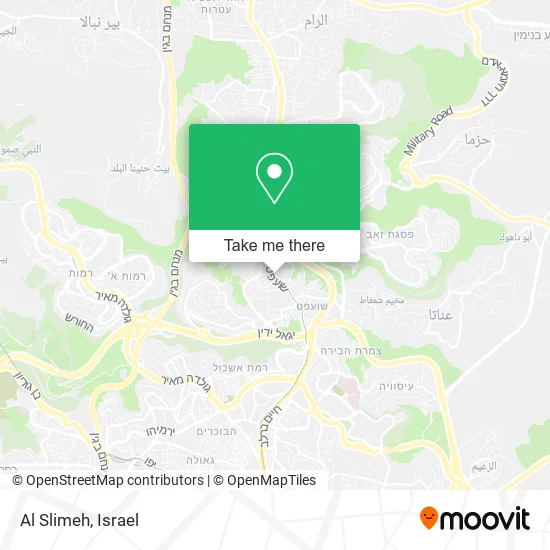 Карта Al Slimeh