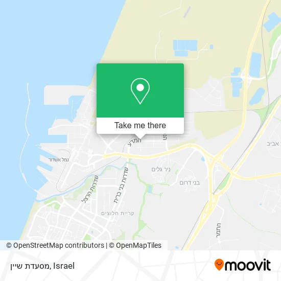 Карта מסעדת שיין