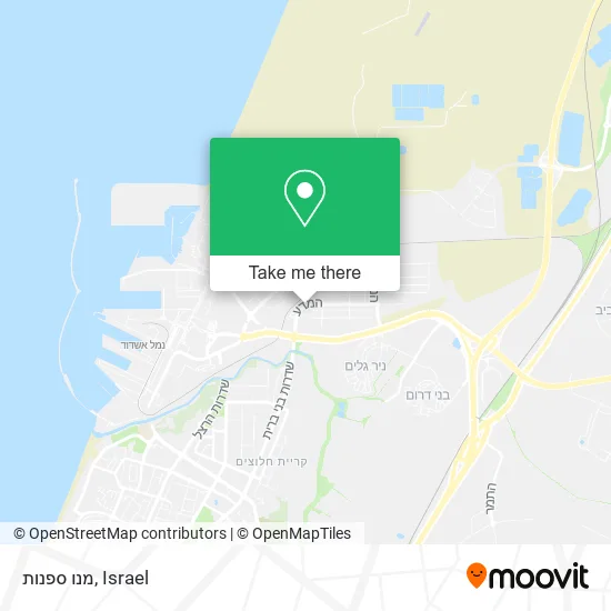 Карта מנו ספנות