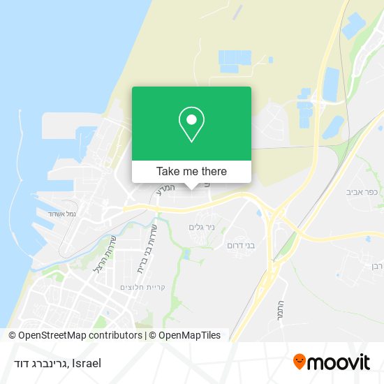 גרינברג דוד map