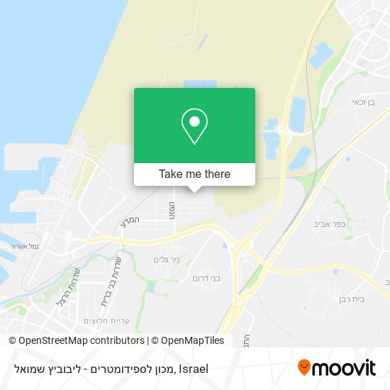 מכון לספידומטרים - ליבוביץ שמואל map