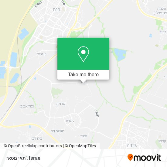 תאי מסאז' map