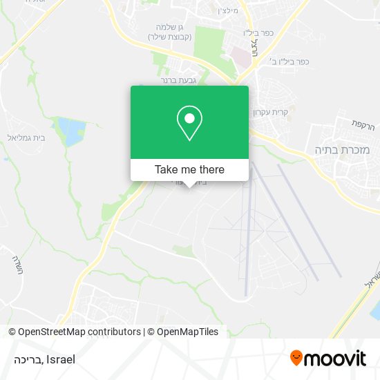 בריכה map