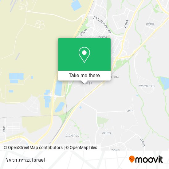 נגרית דניאל map