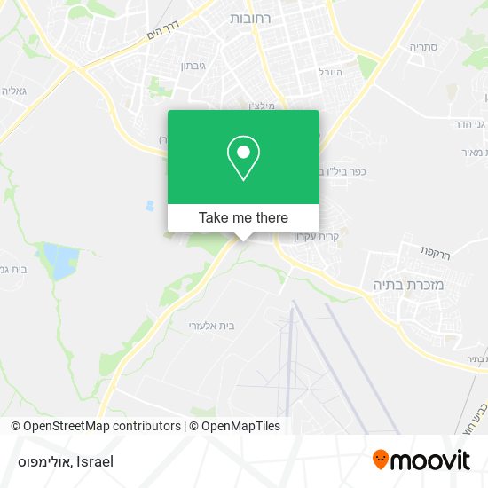 Карта אולימפוס