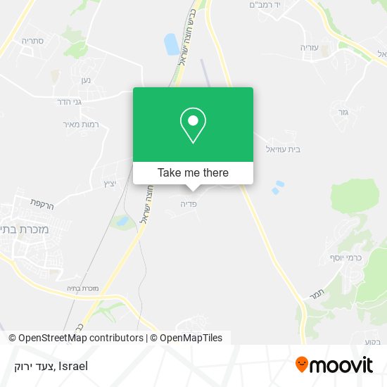 Карта צעד ירוק