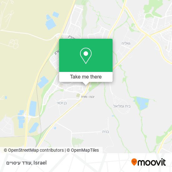 עודד עיסויים map