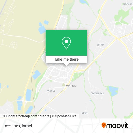 ביוטי פייס map