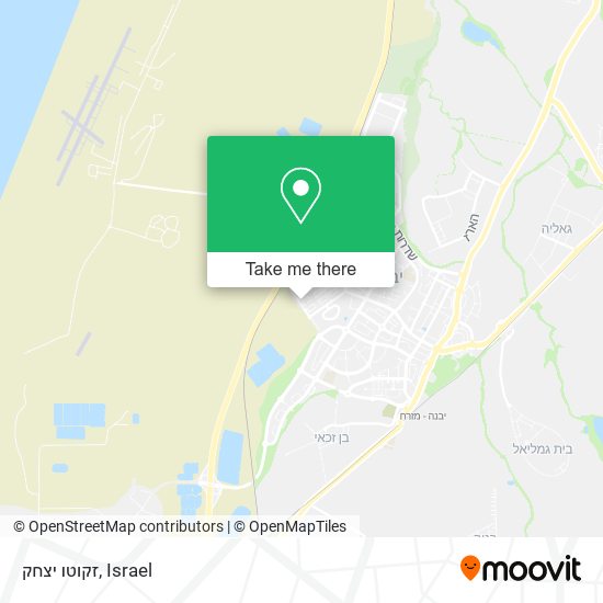 זקוטו יצחק map