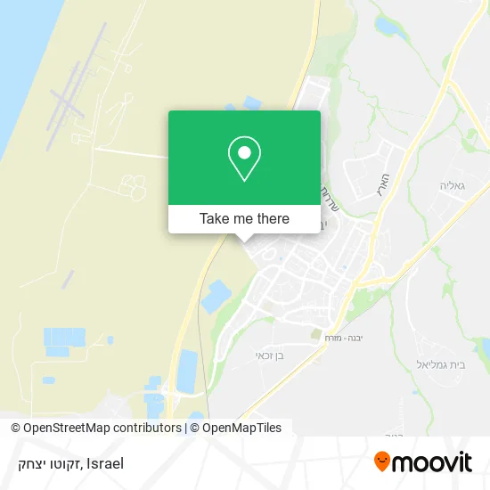 Карта זקוטו יצחק