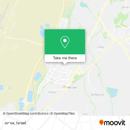 Карта אוריוס
