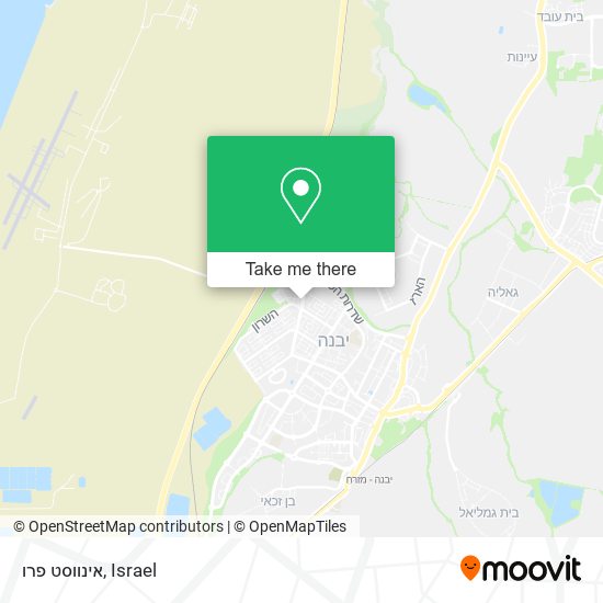 אינווסט פרו map