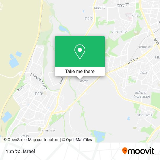 טל מג'ר map