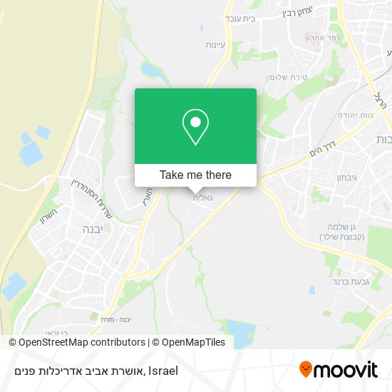 אושרת אביב אדריכלות פנים map