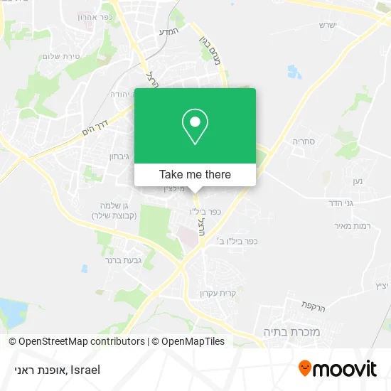 Карта אופנת ראני