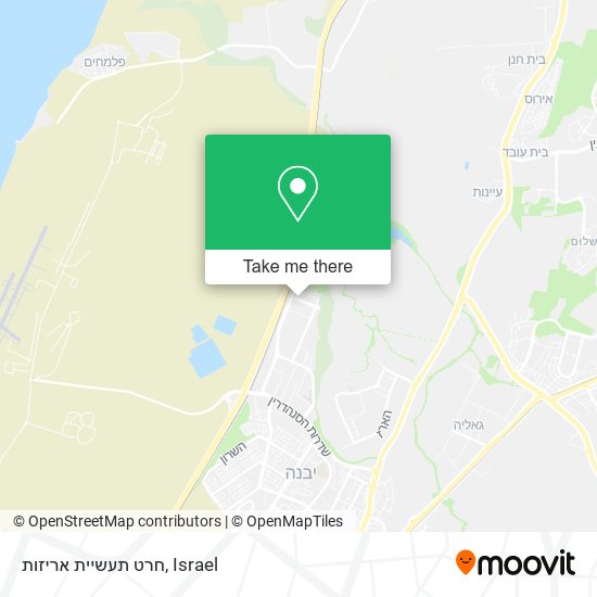 חרט תעשיית אריזות map