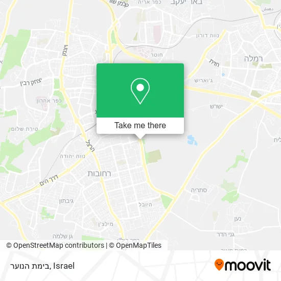 Карта בימת הנוער