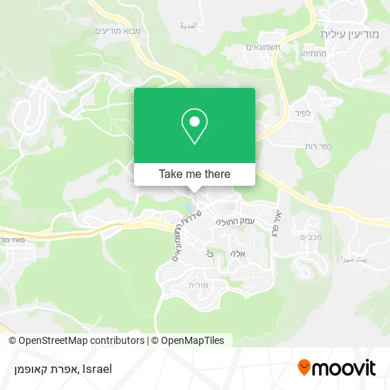 Карта אפרת קאופמן