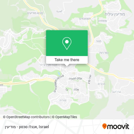 אנגלו סכסון - מודיעין map