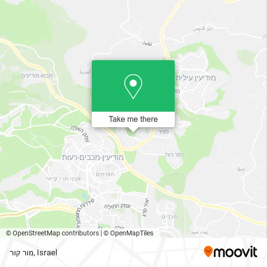 Карта מור קור