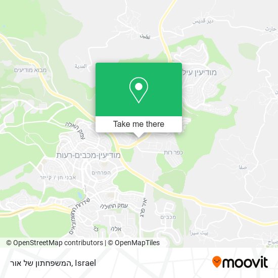 המשפחתון של אור map