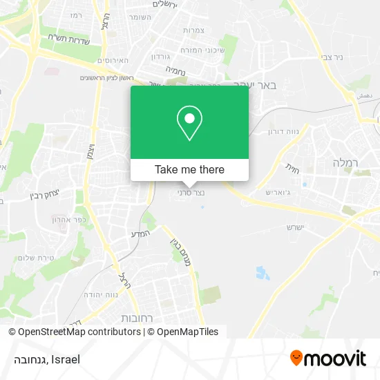 Карта גנחובה