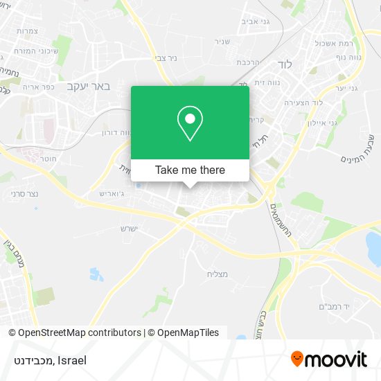 מכבידנט map